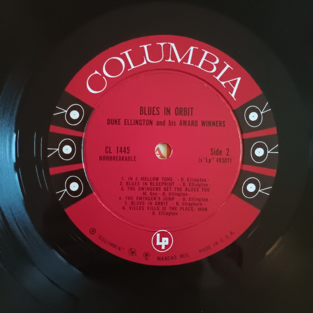 Duke Ellington - Blues In Orbit OG DG 6 EYE MONO - 1960 - CL 1445 - Used - VG++ - Vinyl
