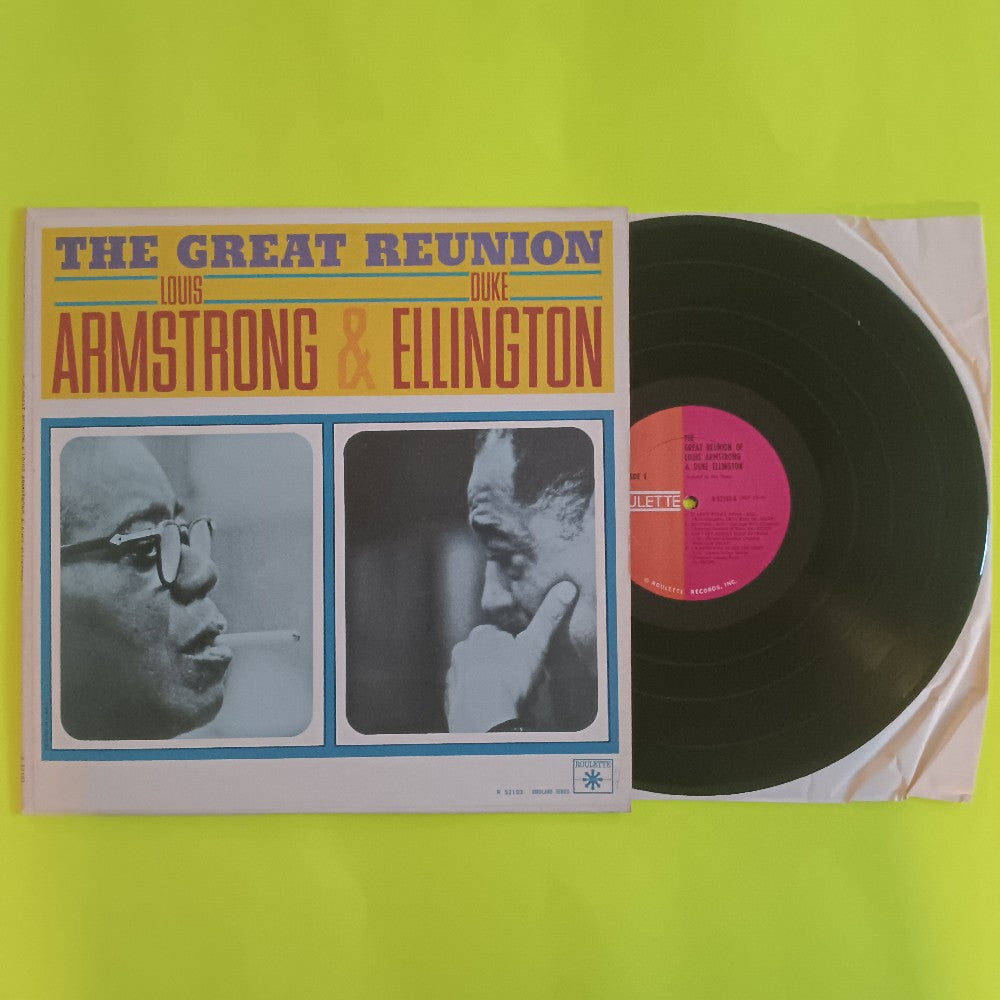 Louis Armstrong & Duke Ellington - The Great Reunion OG MONO - 1963 - R 52103 - Used - VG++ - Vinyl