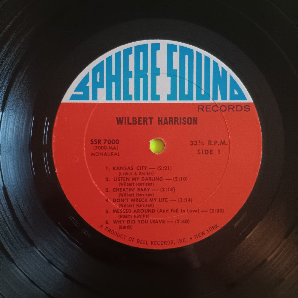 Wilbert Harrison - Kansas City OG MONO - 1965 - SSR 7000 - Used - VG - Vinyl