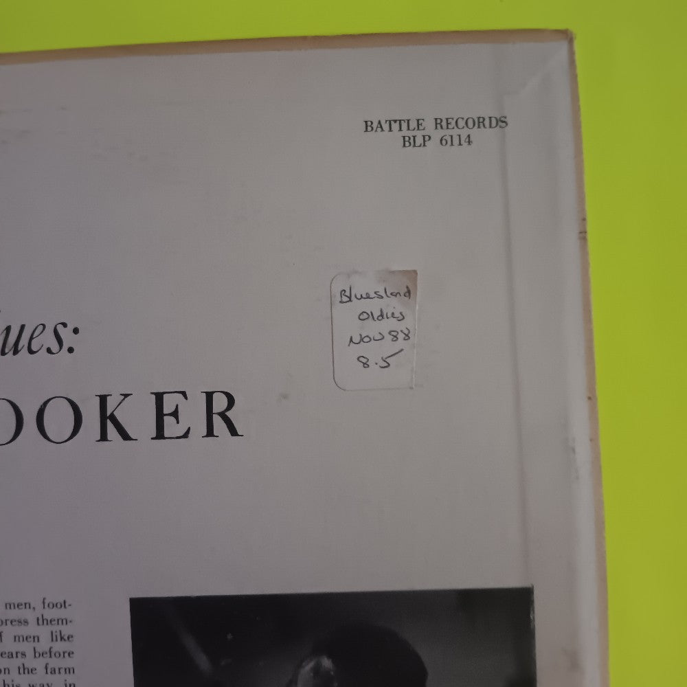 John Lee Hooker - How Long Blues MONO RED BATTLE LABEL - 1965 - BLP 6114 - Used - VG - Vinyl