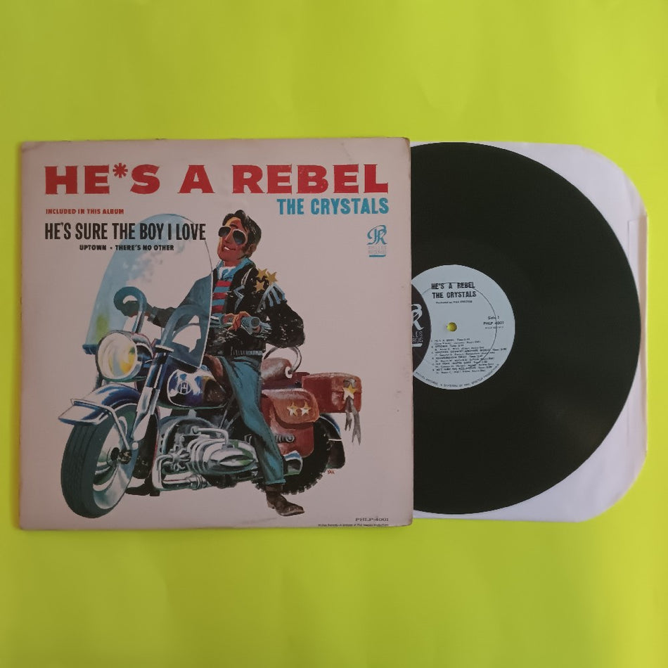 The Crystals - He's A Rebel OG MONO - 1963 - PHLP 4001 - Used - VG - Vinyl