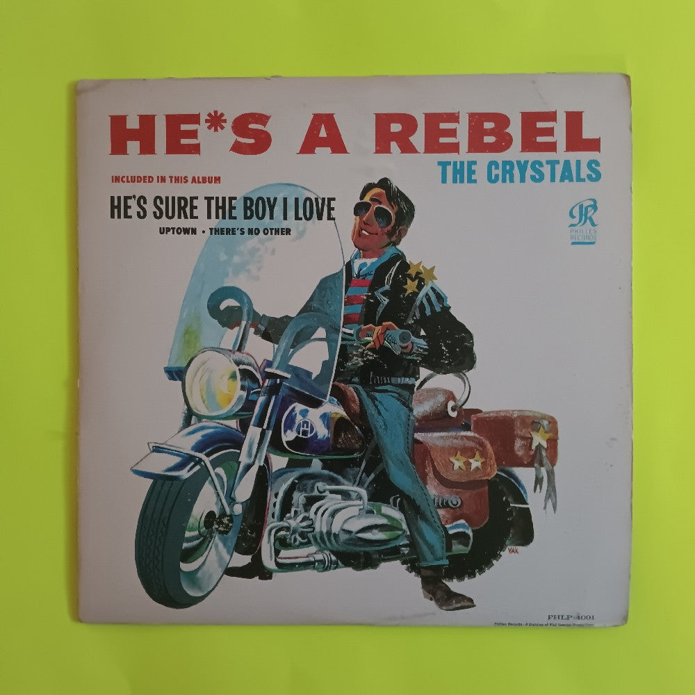 The Crystals - He's A Rebel OG MONO - 1963 - PHLP 4001 - Used - VG - Vinyl