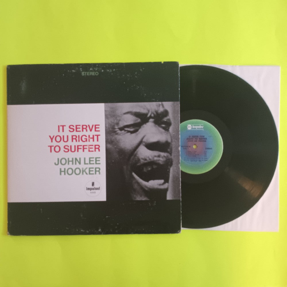 John Lee Hooker - It Serves You Right To Suffer - 1974 - AS 9103 - Used - VG+ - Vinyl
