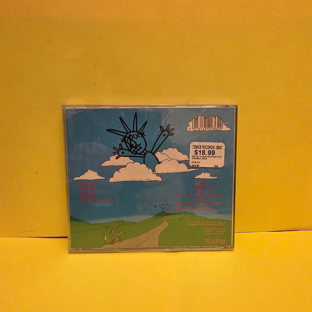Creaming Jesus - To Fat To Run, Too Stupid To Hide / Rare - 1990 - New - Sealed - CDs