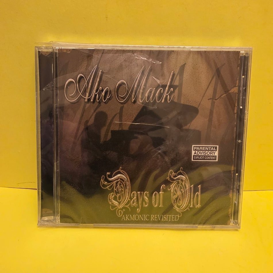 Ako Mack - Days Of Old / Akmonic Revisited - 2006 - 608432256325 - New - Sealed - CDs