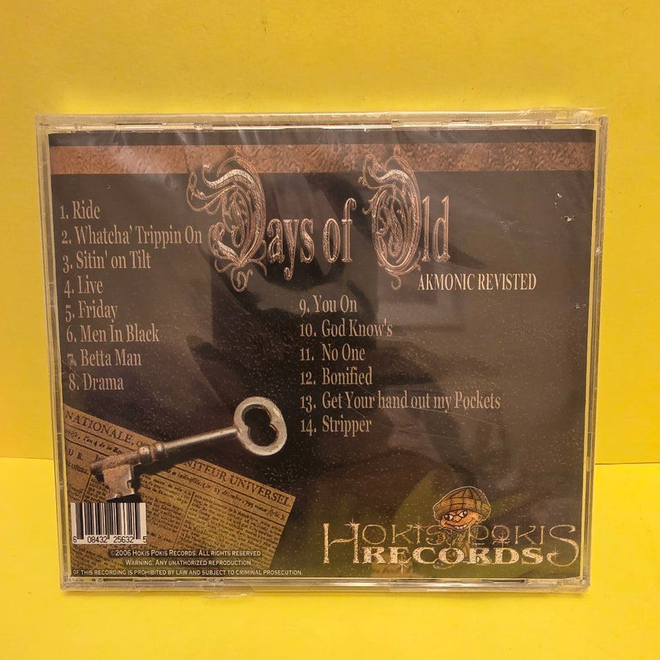 Ako Mack - Days Of Old / Akmonic Revisited - 2006 - 608432256325 - New - Sealed - CDs