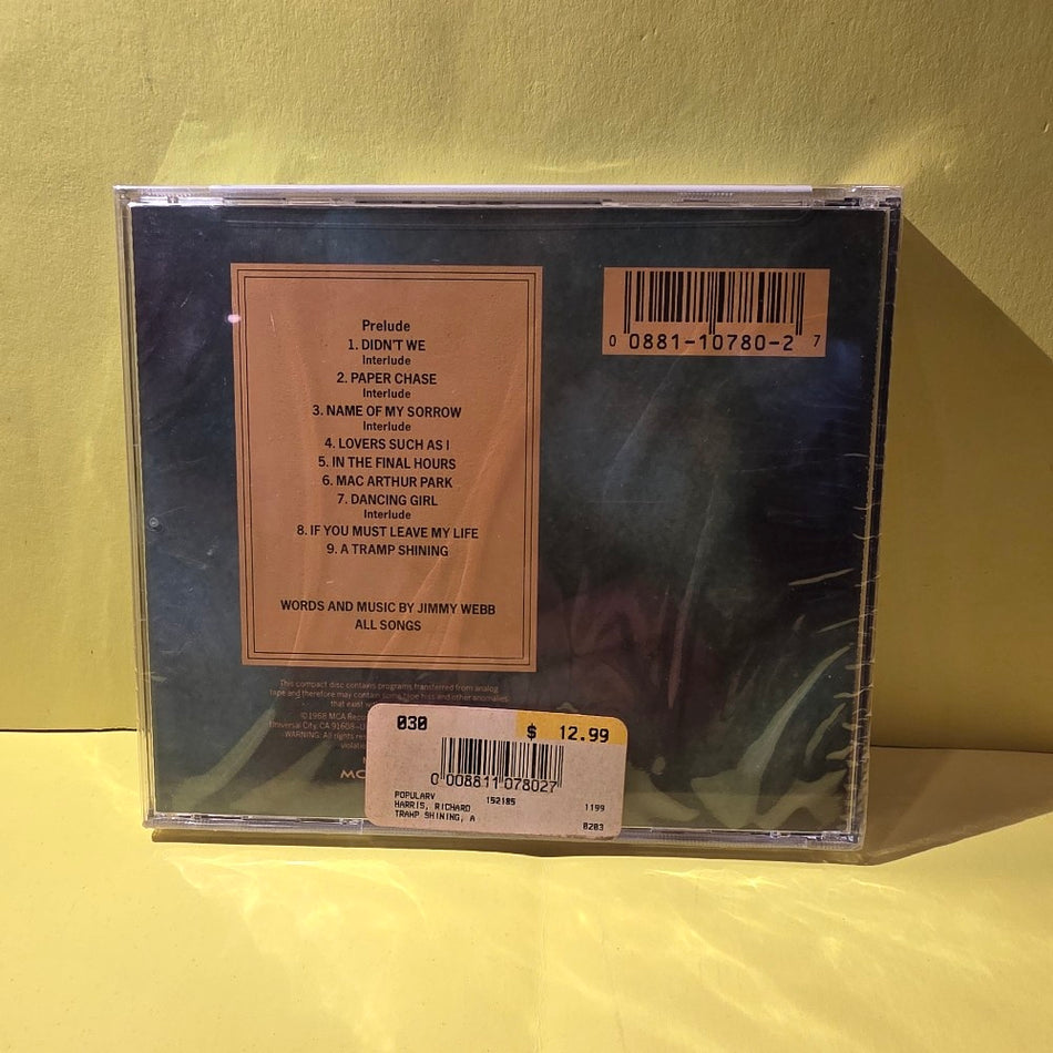 Richard Harris - A Tramp Shining - MCBBD-10780 - New - Sealed - CDs