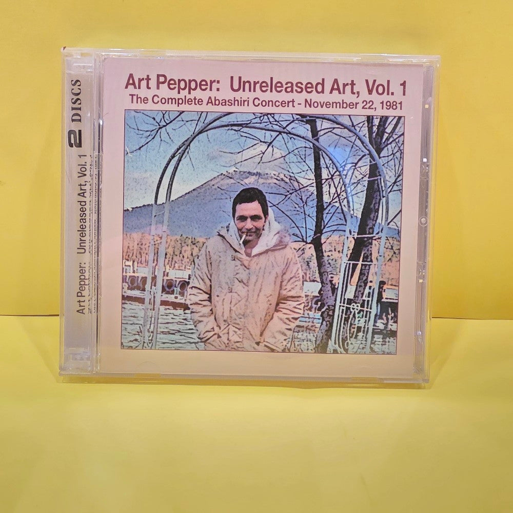 Art Pepper  - Unreleased Art, Vol. 1 The Complete Abashiri Concert Nov.22, 1981 - 2006 - APMC 06001 - Used - NM - CDs