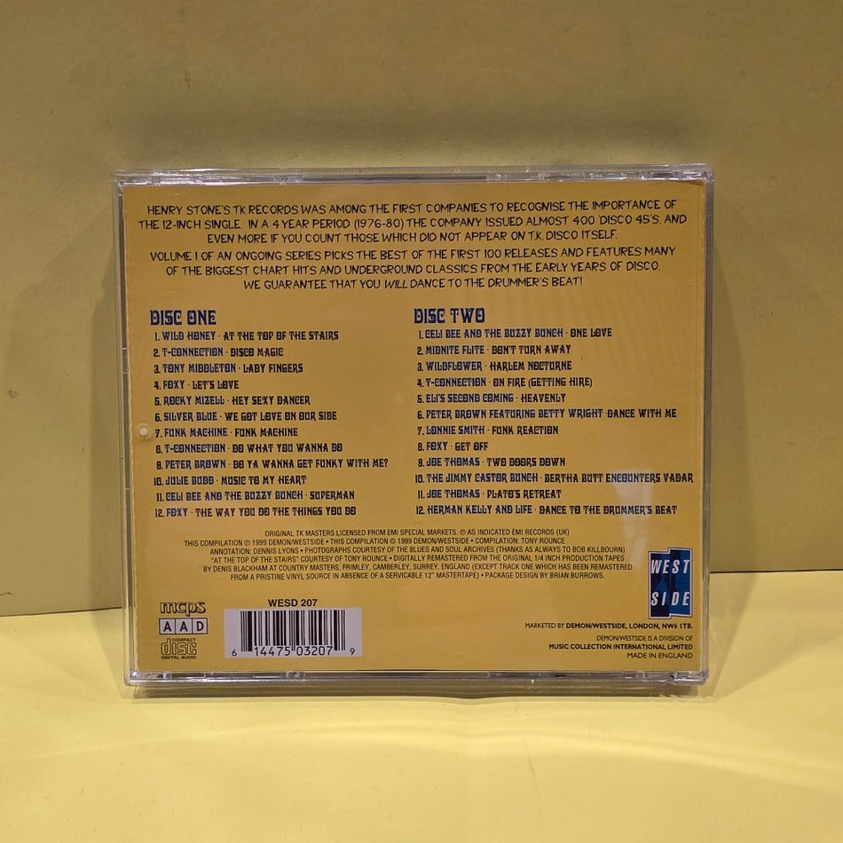 Various - T.K. Disco 45 Collection Volume 1 1976-8 - 1999 - WESD 207 - Used - EX - CDs