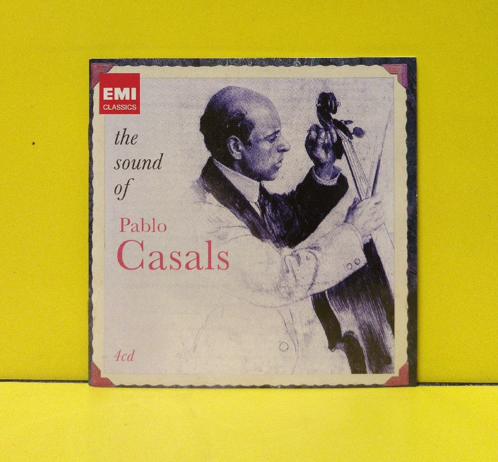 Pablo Casals - The Sound Of Pablo Casals - 2013 - 50999 9 78003 2 3 - Used - EX - CDs - 4xCD Box Set - European Import