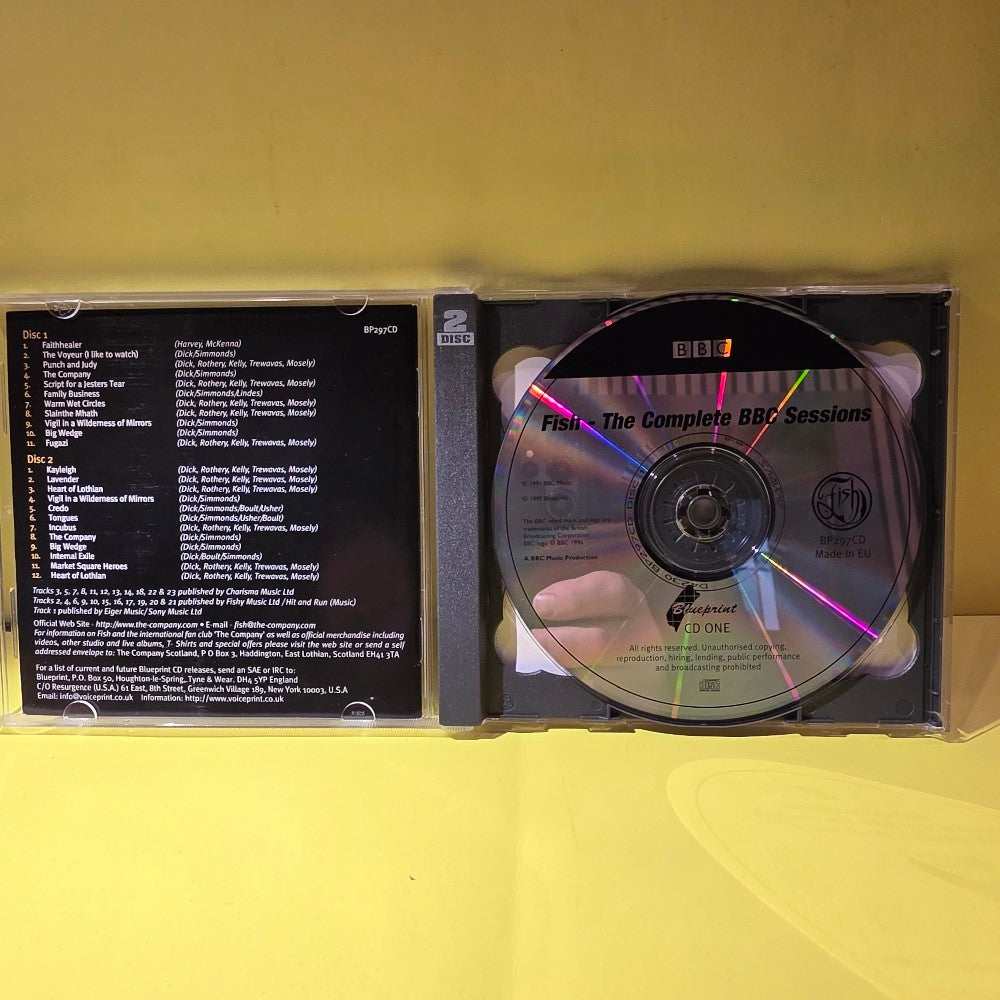 Fish - The Complete BBC Sessions  - 1999 - PB297CD - Used - VG++ - CDs