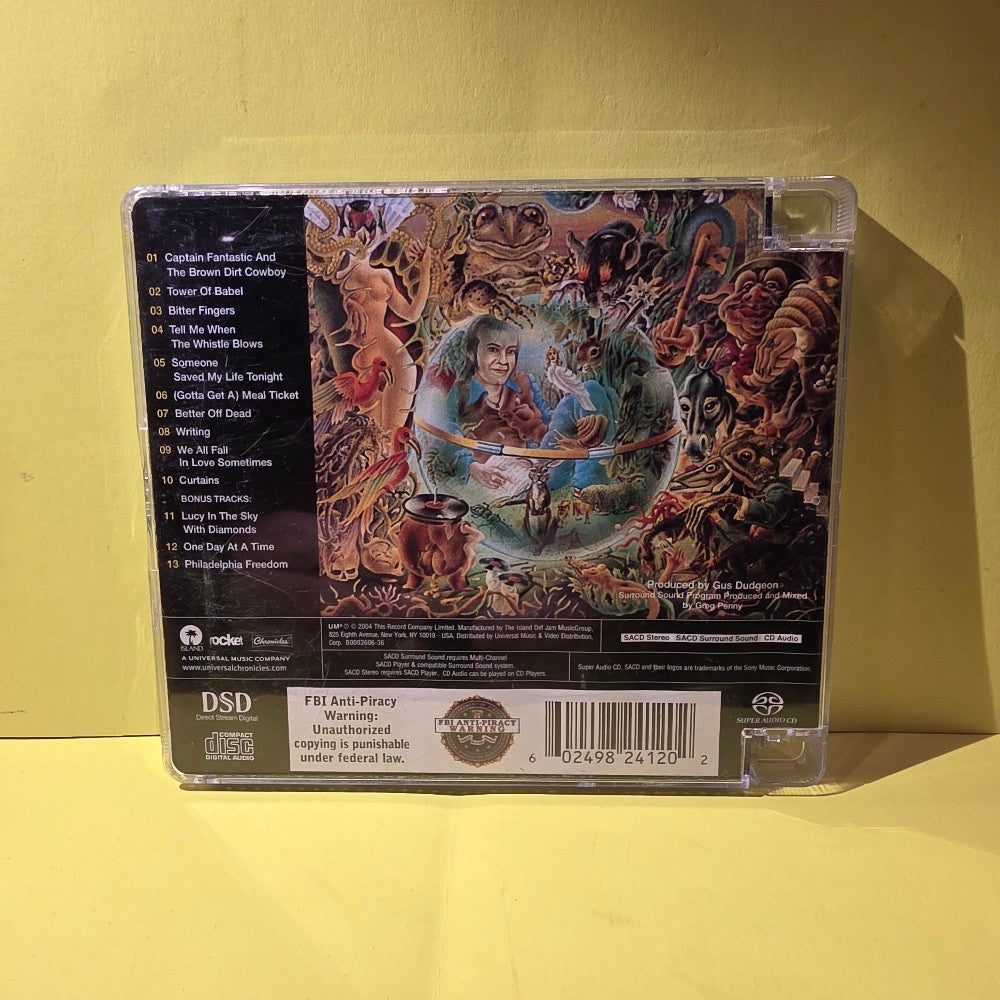 Elton John - Captain Fantastic And The Brown Dirt Cowboy - 2004 - B0003606-36 - Used - VG++ - CDs