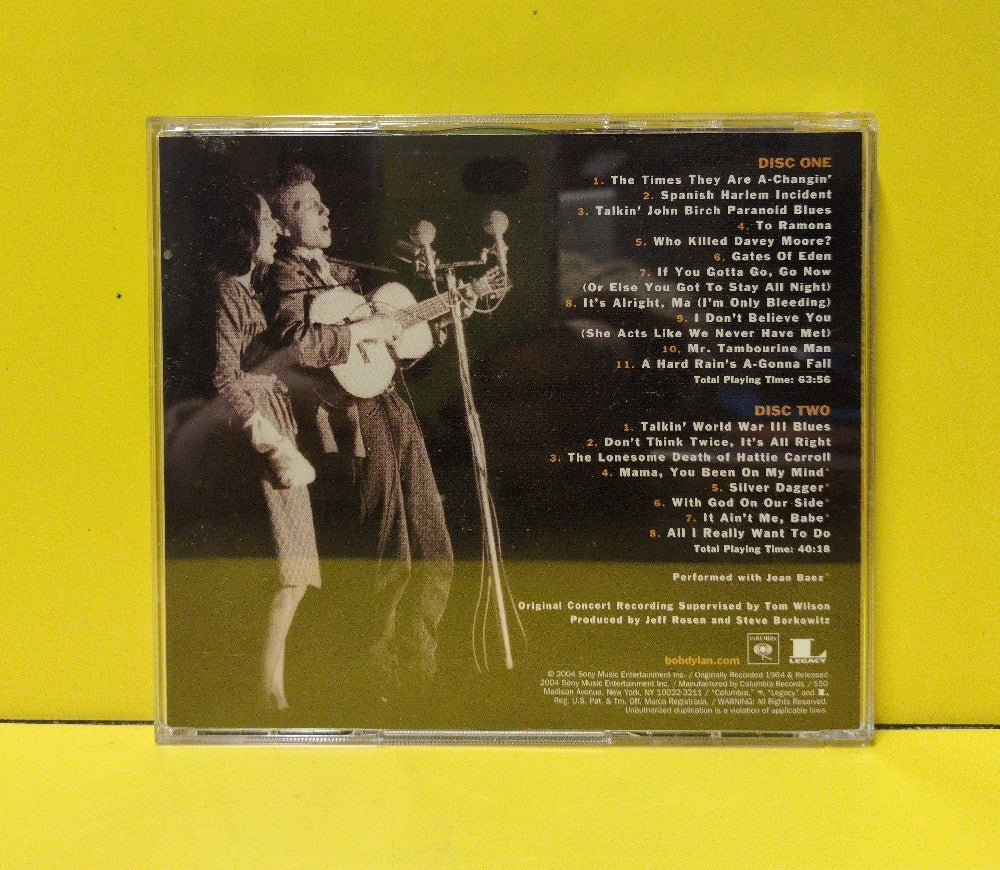 Bob Dylan - Live 1964 (Concert At Philharmonic Hall) - 2004 - C2K 86882 - Used - EX - CDs - 2xCD Box Set