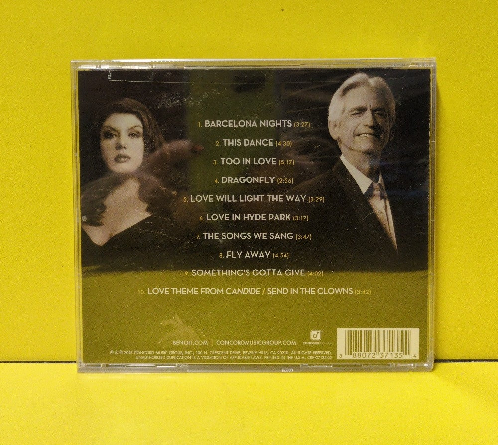 David Benoit Featuring Jane Monheit - 2 In Love - 2015 - CRE-37132-02 - New - Sealed - CDs