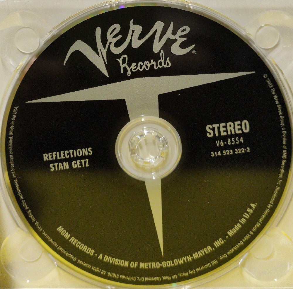 Stan Getz - Reflections - 2003 - 314 523 322-2 - Used - EX - CDs - Limited Edition - Reissue - Remastered
