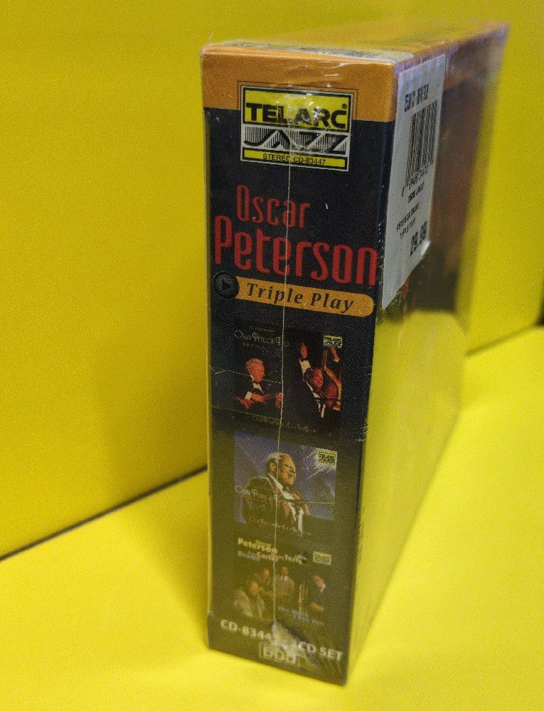 Oscar Peterson - Triple Play - 1998 - CD-83447 - New - Sealed - CDs - 3xCD Box Set