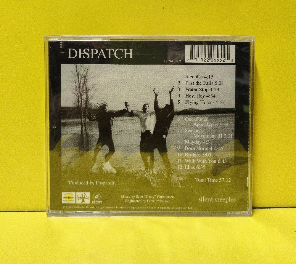 Dispatch - Silent Steeples - 1996 - DCN-CD-695 - New - Sealed - CDs - Repress