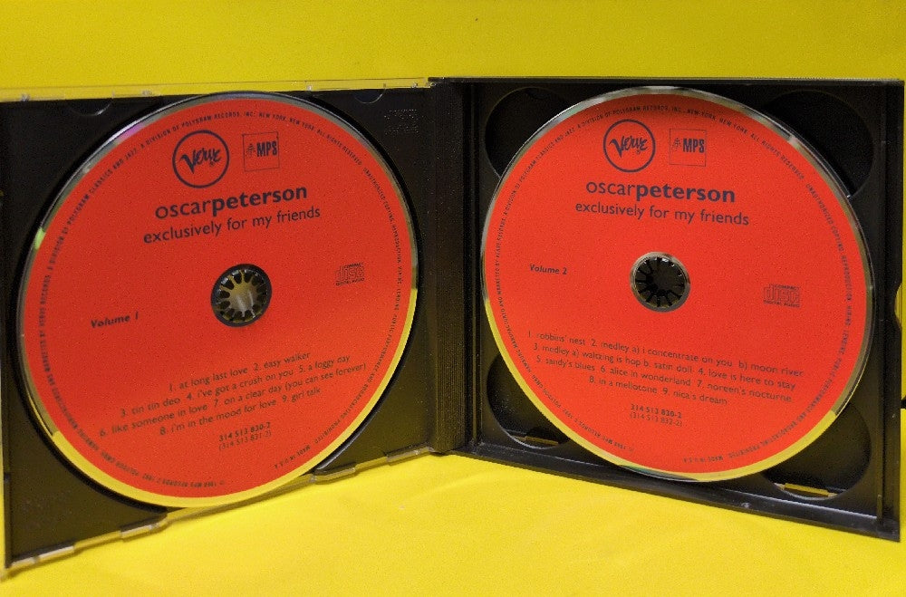 Oscar Peterson - Exclusively For My Friends - 1992 - 314 513 830-2 - Used - VG++ - CDs - 4xCD Set
