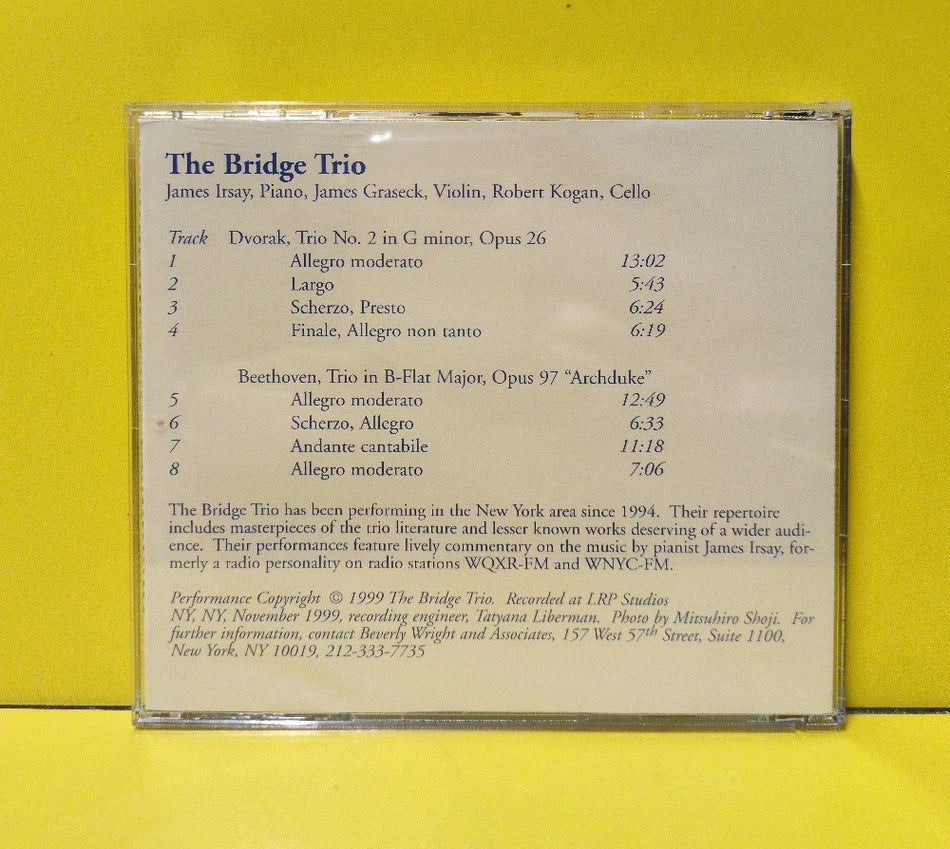 The Bridge Trio - Dvorak, Beethoven - 1999 - Used - EX - CDs