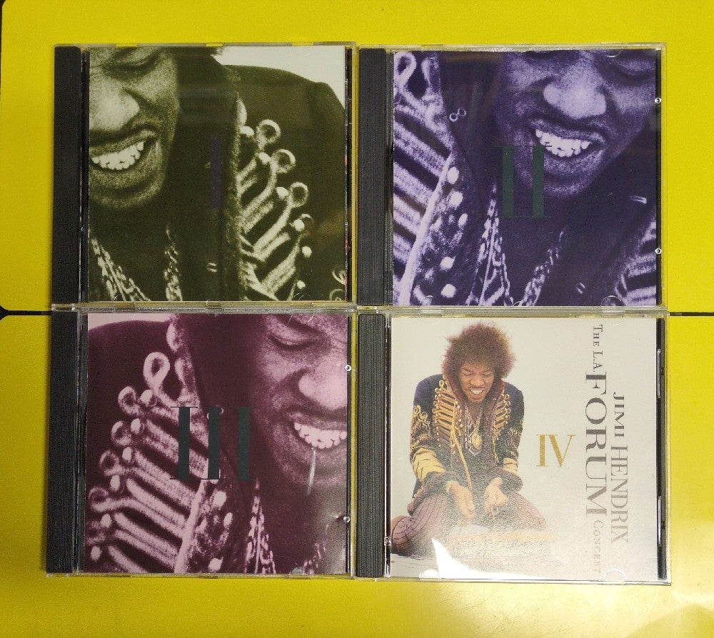 Jimi Hendrix - Lifelines: The Jimi Hendrix Story - 1990 - 926435-2 - Used - EX - CDs - 4xCD Box Set