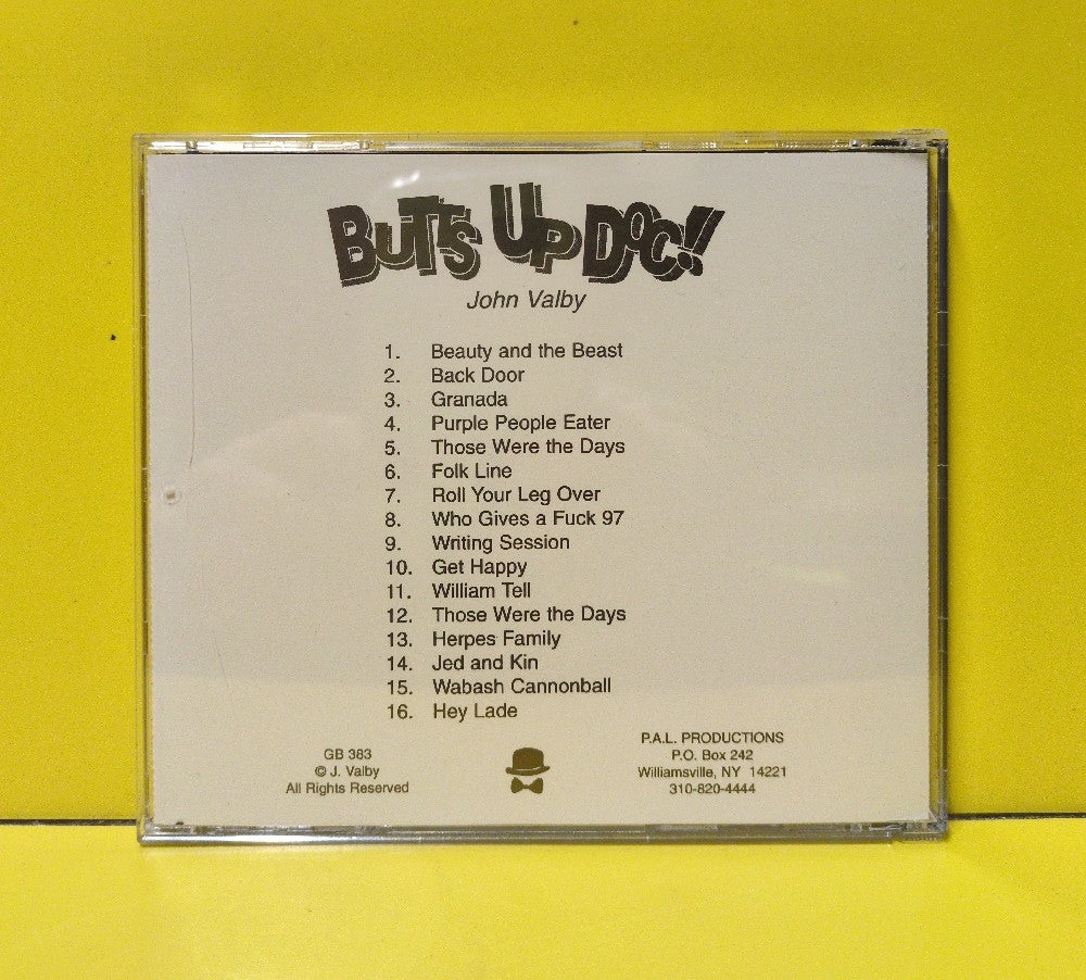 John Valby - Butts Up Doc! - 1997 - GB 383 - Used - EX - CDs