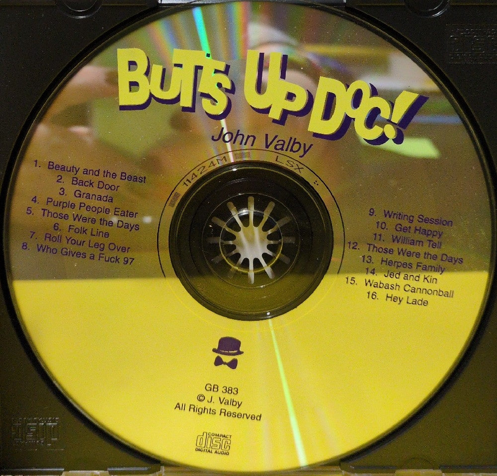 John Valby - Butts Up Doc! - 1997 - GB 383 - Used - EX - CDs