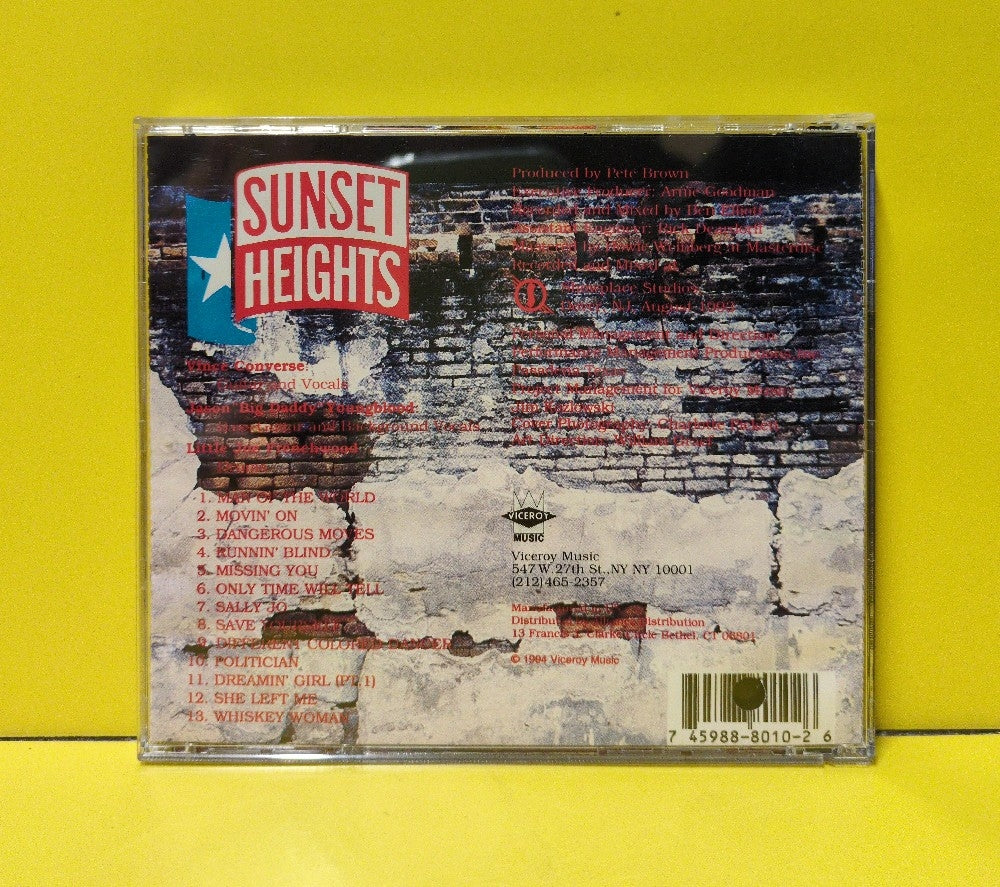 Sunset Heights - Texas Tea - 1994 - VIC8010-2 - Used - VG++ - CDs