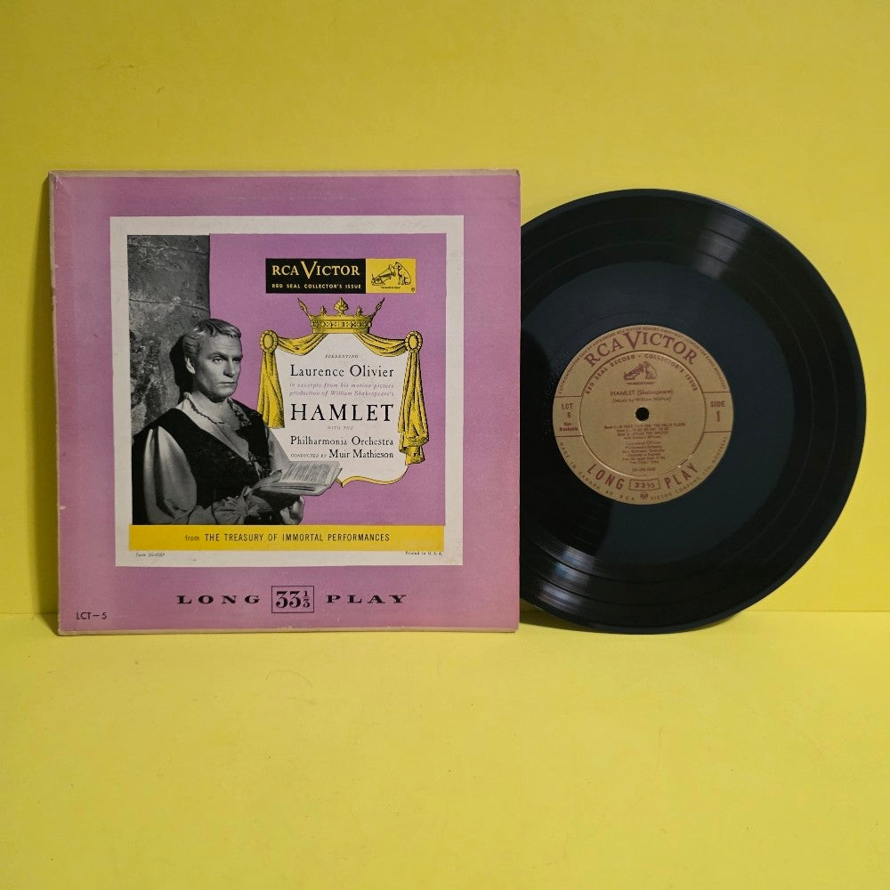 Laurence Oliver  - Hamlet / Rare - 1951 - LCT-5 - Used - VG++ - Vinyl