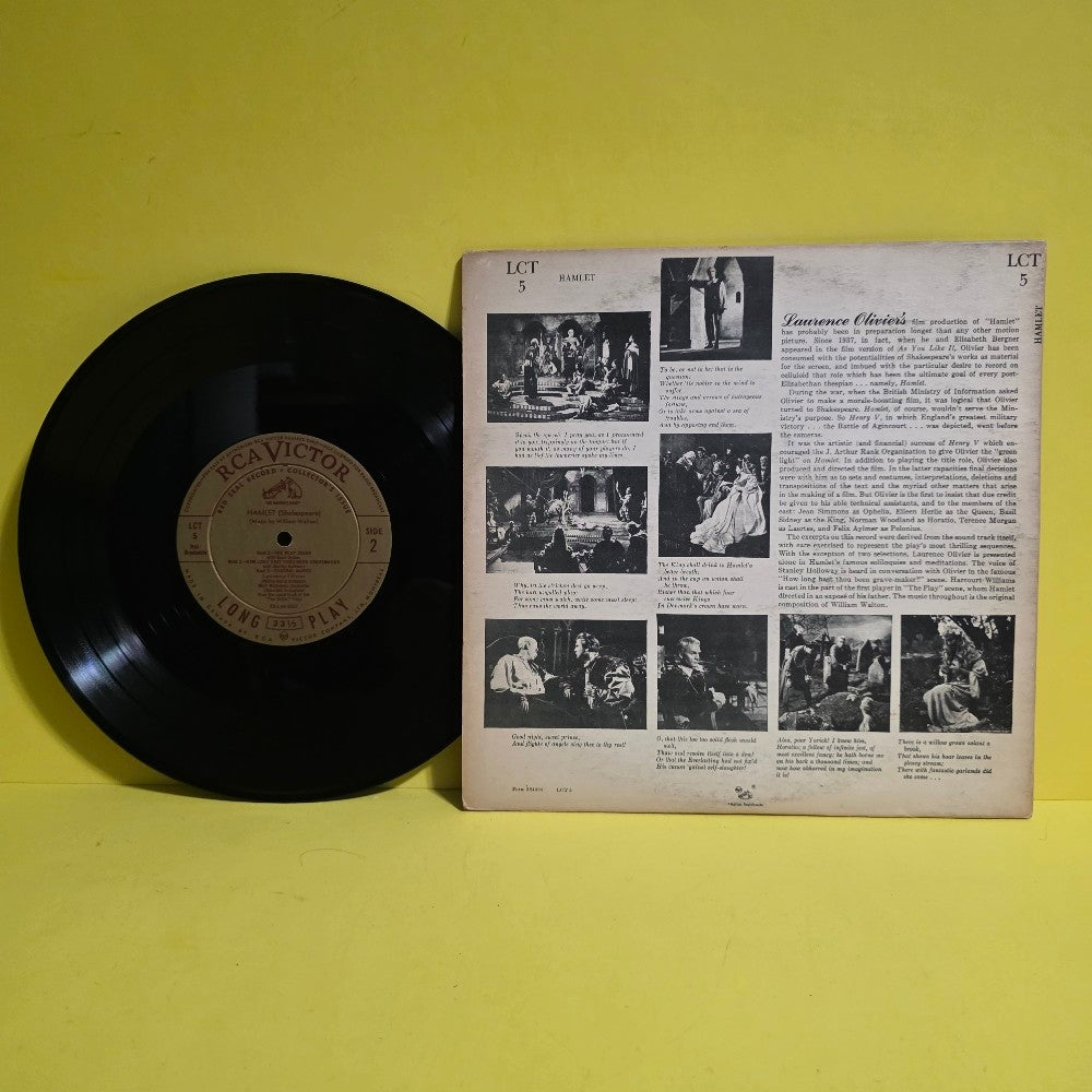 Laurence Oliver  - Hamlet / Rare - 1951 - LCT-5 - Used - VG++ - Vinyl