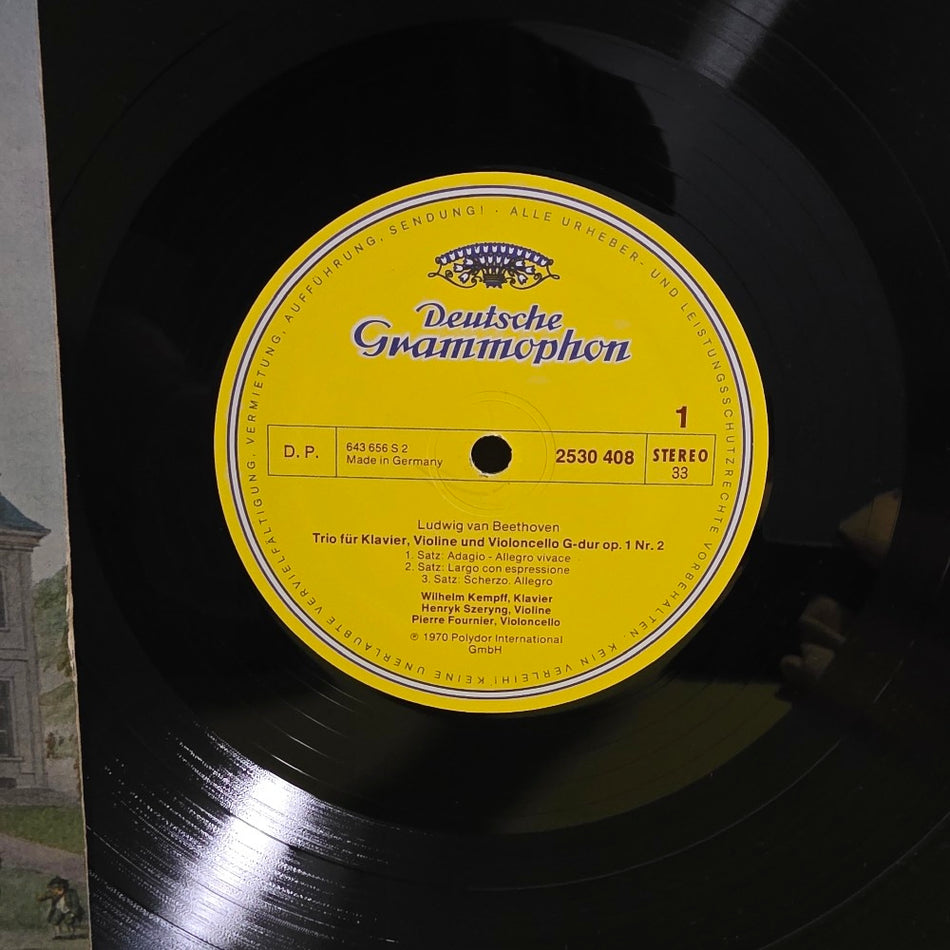 Ludwig Van Beethoven  - Klaviertrio, Piano Trio Op.1 Nr 2/ Klarinettentrio Clarinet Trio - 1974 - 3530 408 - Used - NM - Vinyl