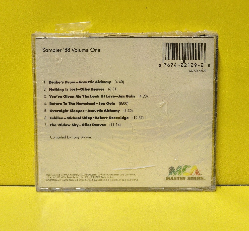 Various - Sampler '88 Volume One - 1988 - MCAD-42129 - New - Sealed - CDs