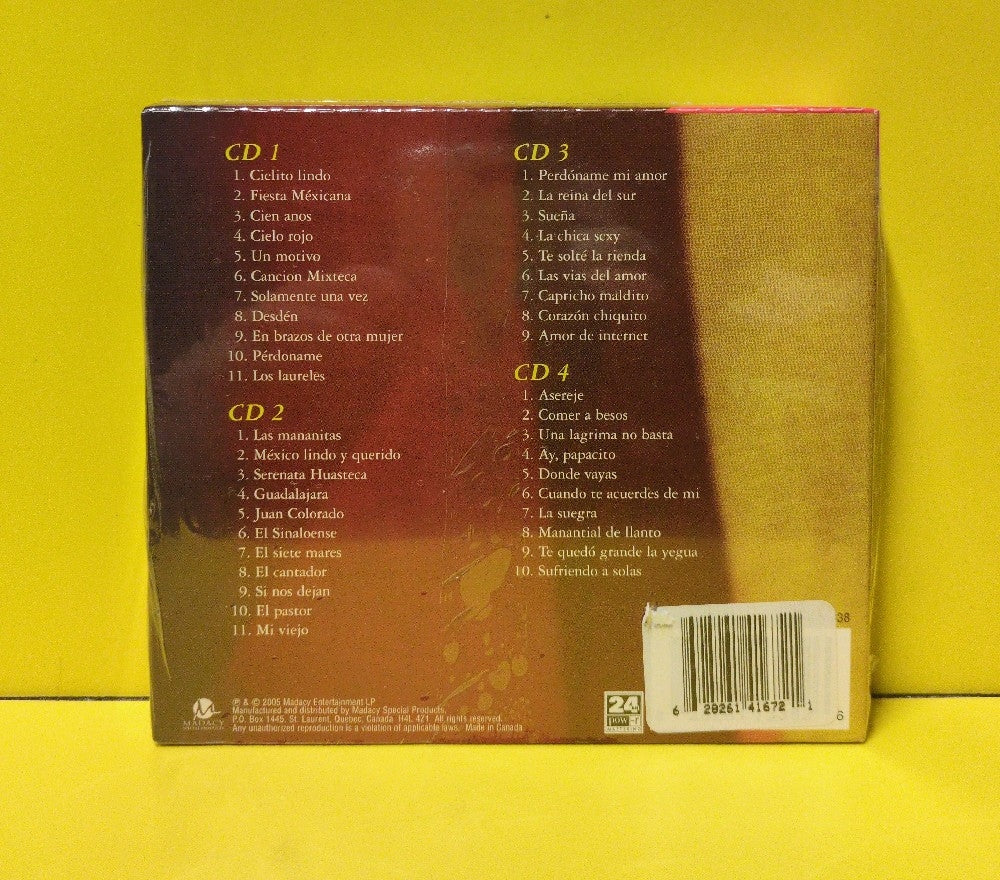 Various - Best Of Mexico - 2005 - BFP2 51338 - New - Sealed - CDs - 4xCD Set - Canadian Import