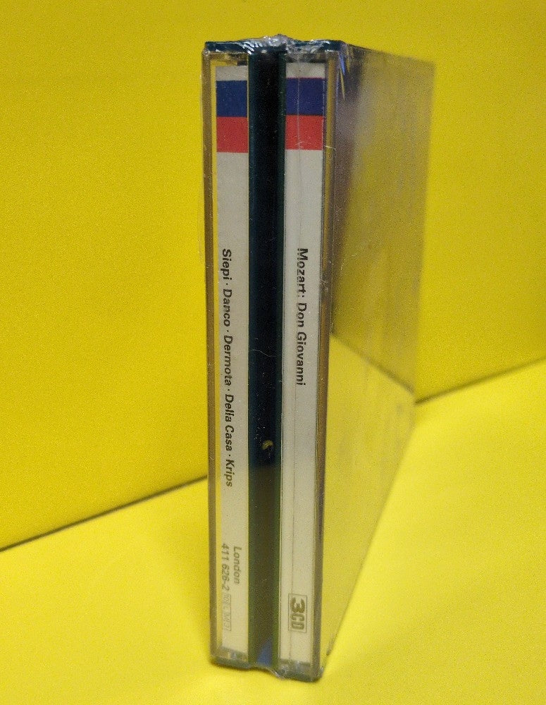 Mozart, Siepi, Dermota, Corena, Danco, Della Casa, Gueden, Wiener Philharmoniker, Josef Krips - Don Giovanni - 1989 - 411-626 2 - New - Sealed - CDs - 3xCD Set