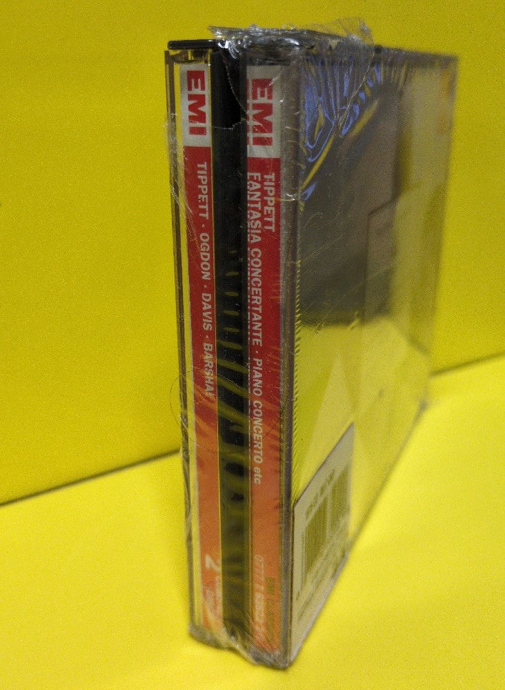 Sir Michael Tippett - Rudolf Barshai, Sir Colin Davis, John Ogdon, Edinburgh Quartet - British Composers: Tippett - 1993 - 0777 7 63522 2 0 - New - Sealed - CDs - 2xCD Set