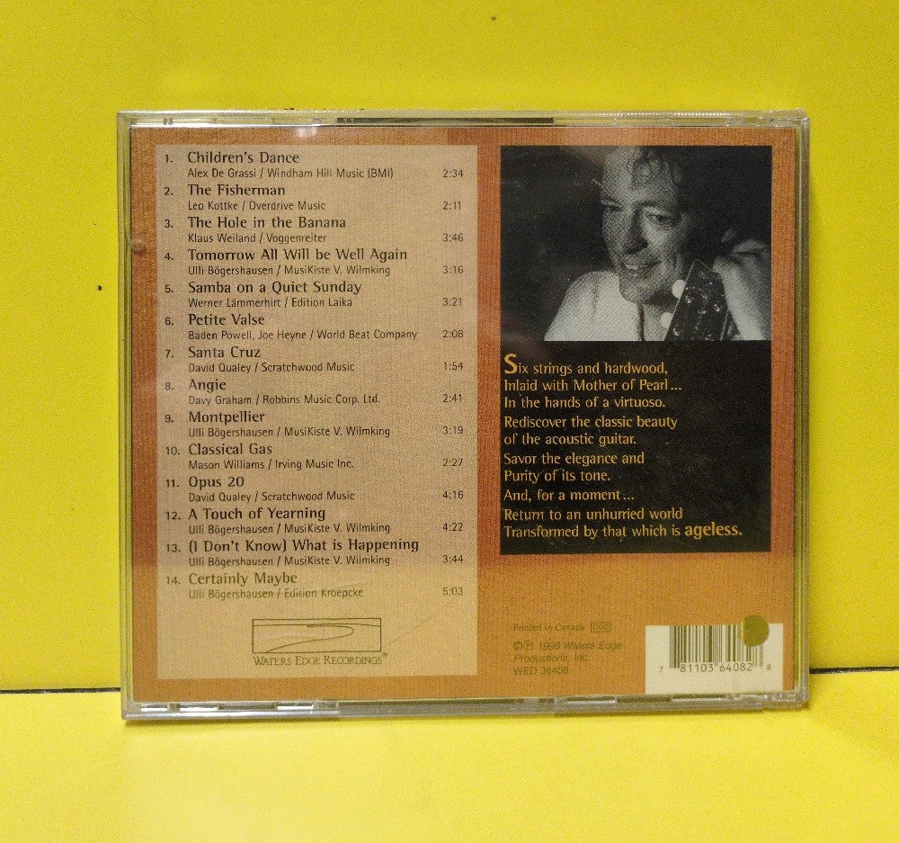 Ulli Bogershausen - Ageless - Guitar Solos - 1996 - WED 36408 - New - Sealed - CDs