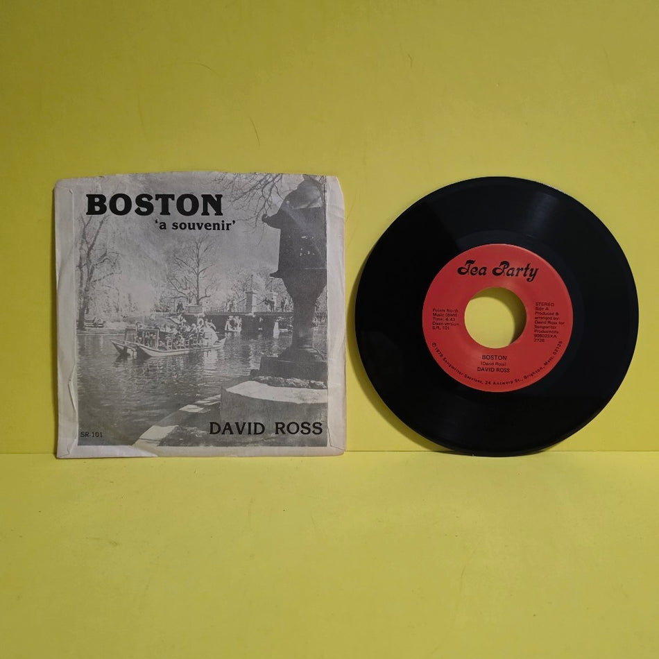David Ross - Boston ' A Souvenir ' Rare  - 1979 - SR 101 - Used - VG++ - Vinyl