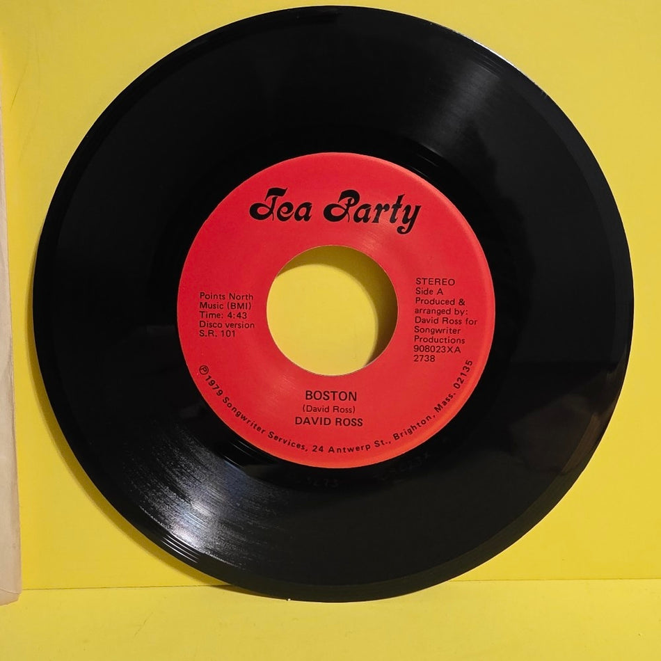 David Ross - Boston ' A Souvenir ' Rare  - 1979 - SR 101 - Used - VG++ - Vinyl