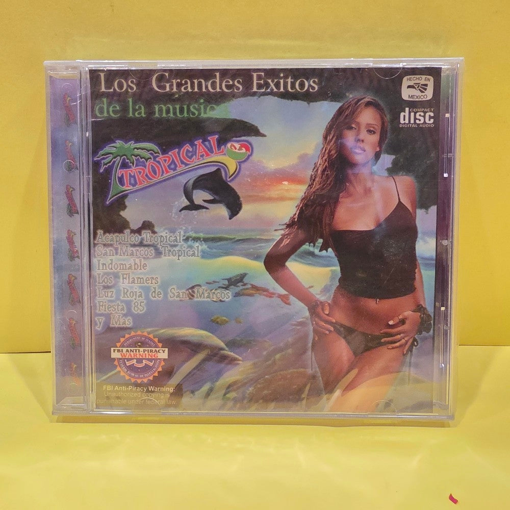 Various  - Los Grandes Exitos De La Musica Tropical - 2004 - CDR-655-2004 - New - Sealed - CDs