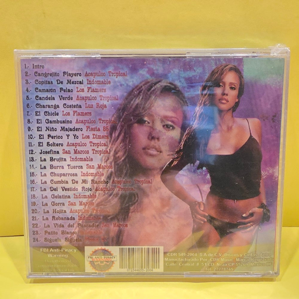 Various  - Los Grandes Exitos De La Musica Tropical - 2004 - CDR-655-2004 - New - Sealed - CDs