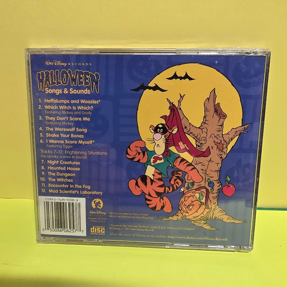 Unknown Artist - Halloween Songs & Sounds - 1997 - 60625-0 - New - Sealed - CDs