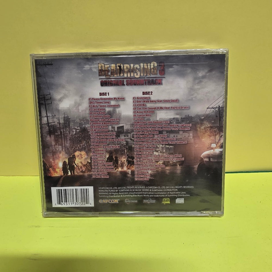 Various - Dead Rising 3 Soundtrack - 2013 - SE-3072-2 - New - Sealed - CDs