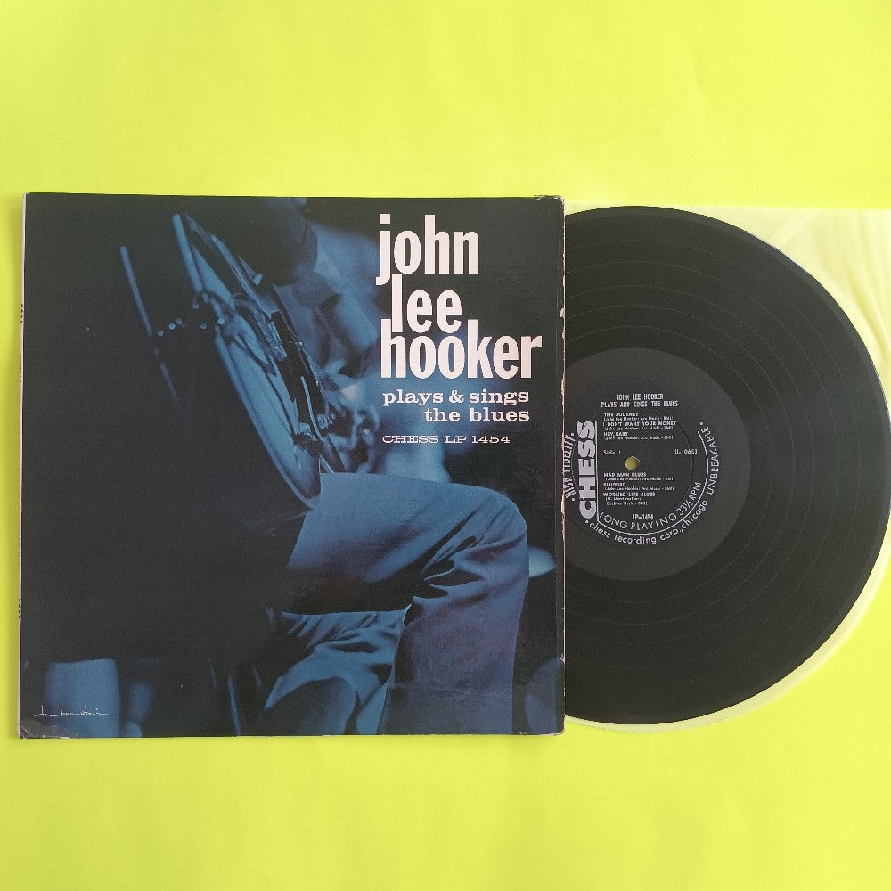 John Lee Hooker - Plays & Sings The Blues OG DG MONO G+ - 1969 - Chess LP 1454 - Used - Vinyl