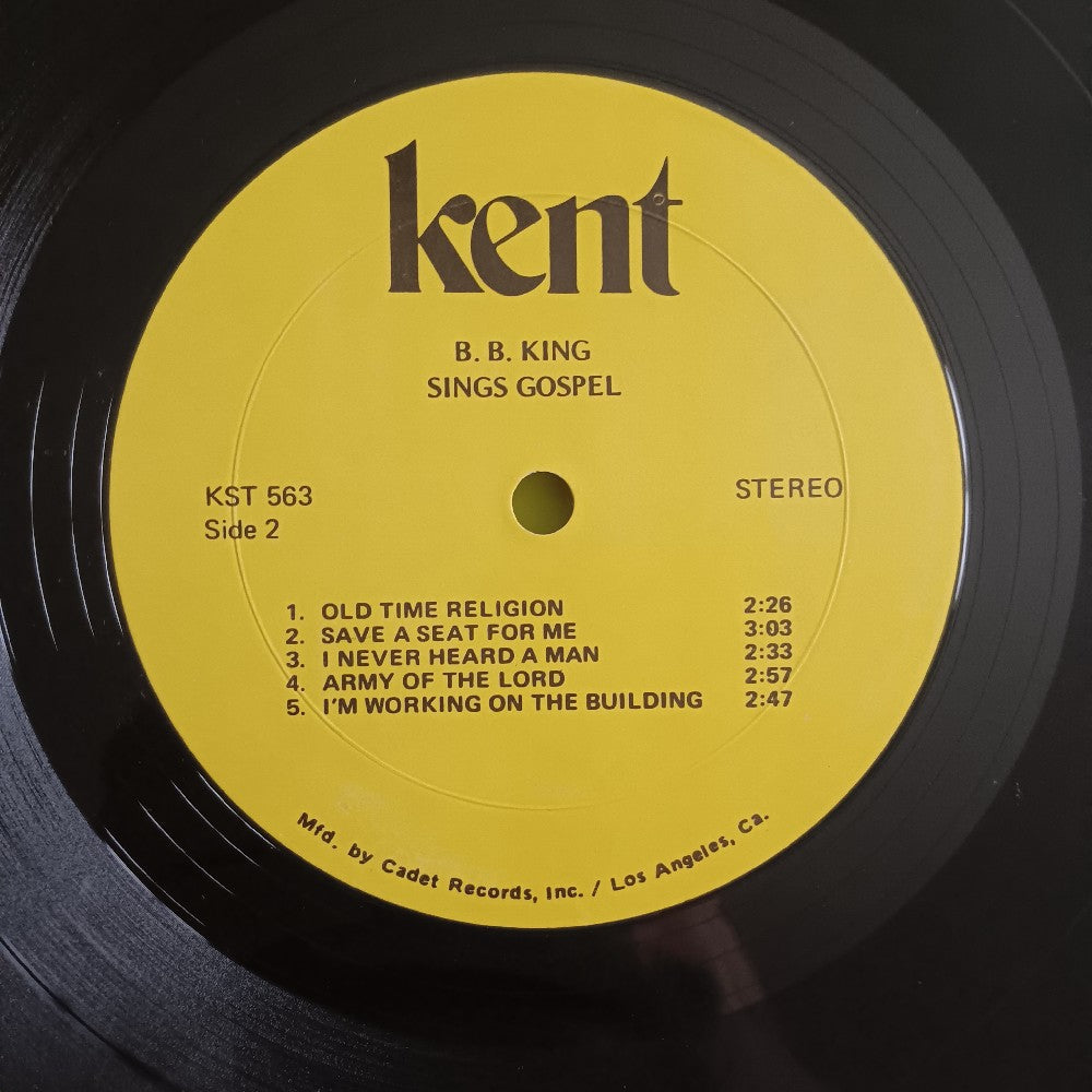 B. B. King - Doing My Thing Lord Rare Yellow Label - Kent 563 - Used - VG++ - Vinyl