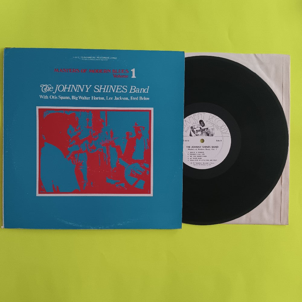 Johnny Shines Band - Masters Of Modern Blues Vol 1 - T-2212 - Used - VG++ - Vinyl