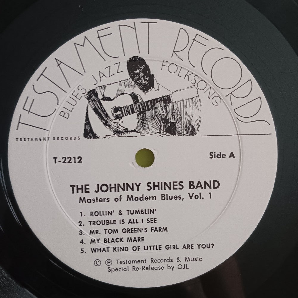 Johnny Shines Band - Masters Of Modern Blues Vol 1 - T-2212 - Used - VG++ - Vinyl