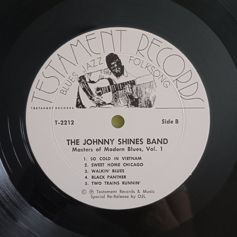 Johnny Shines Band - Masters Of Modern Blues Vol 1 - T-2212 - Used - VG++ - Vinyl