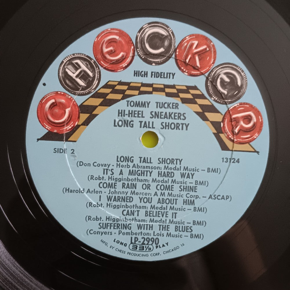 Tommy Tucker - Hi-Heel Sneakers OG MONO - 1964 - Checker LP 2990 - Used - VG++ - Vinyl