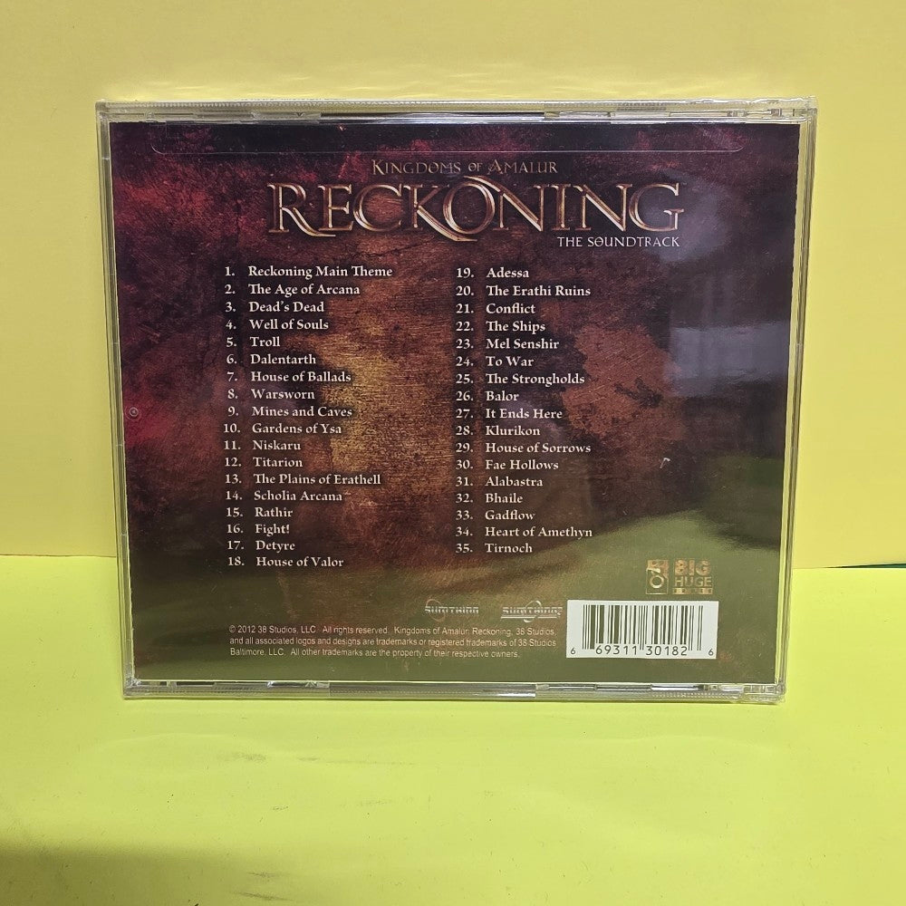 Grant Kirkhope - Kingdoms Of Amalur: Reckoning The Soundtrack - 2012 - SE-3018-2 - New - Sealed - CDs