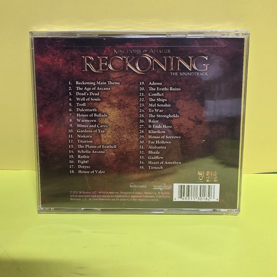 Grant Kirkhope - Kingdoms Of Amalur: Reckoning The Soundtrack - 2012 - SE-3018-2 - New - Sealed - CDs