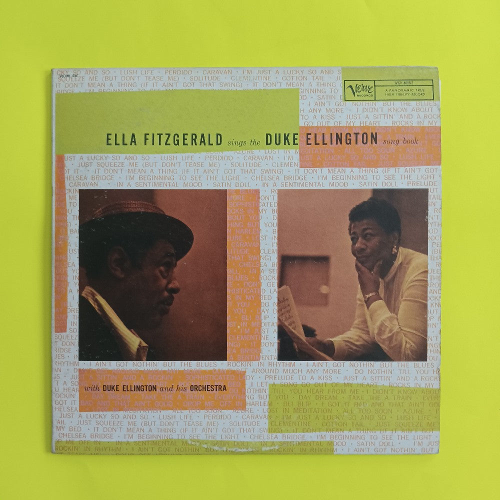 Ella Fitzgerald - Sings The Duke Ellington Songbook Vol 1 MONO 2LP - V 4008-2 - Used - VG++ - Vinyl